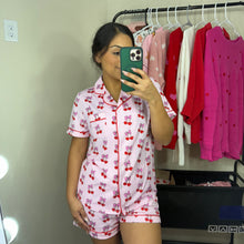 Load image into Gallery viewer, Cherry Print PJ Set
