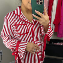 Cargar imagen en el visor de la galería, Red Stripe PJ Set
