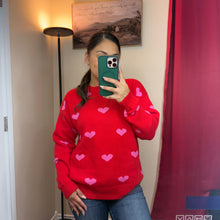 Cargar imagen en el visor de la galería, Red Heart Sweater
